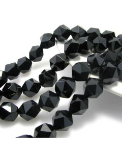 Prirodni Onix star cut A grade, Dimenzjia 8 mm. Cena je data za niz od oko 48 perli. ( KPONXC8 )