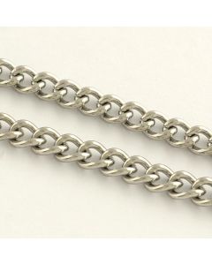 Komponente od nerdjajućeg čelika - lanac 6x4x1mm... SSL-R008-08-10m