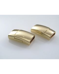 Magnetna kopča 13 x 23 mm, rupa 10x3 mm, boja zlata ( MAGKOP102Z )