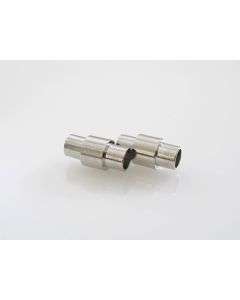 Magnetna kopča 16x6 mm, rupa 5 mm, boja inoxa ( MAGKOP119N5 )