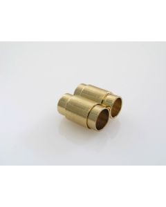 Magnetna kopča  16x6 mm, rupa 5 mm,   boja zlata    ( MAGKOP119Z5 )