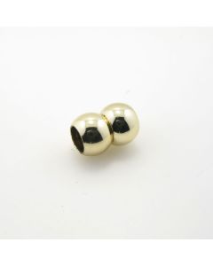 Magnetna kopča 10 x 14 mm, rupa 6mm, boja zlata ( MAGKOP121Z )