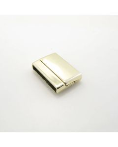 Magnetna kopča 27 x 19 mm, rupa 25 x 4 mm, boja zlata ( MAGKOP124Z )