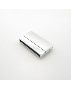 Magnetna kopča 32 x 19 mm, rupa 30 x 4 mm, boja inoxa    ( MAGKOP125N )