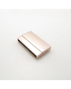 Magnetna kopča 32 x 19 mm, rupa 30 x 4 mm, boja mat Rose gold    ( MAGKOP125RG )