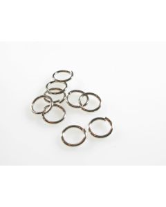 Metalne alke boje inoxa. Dimenzije 0,85x6mm…. MKOK-A085x6-N