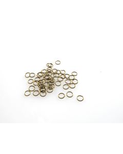 Metalne alke boje antik bronza. Dimenzije 0,5x4mm….MKOK-A0,5x4-AB