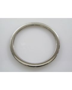 Ukrasna zatvorena alka 65x3mm, otvor 55 mm, boja inoxa ( MKOK-A102N )