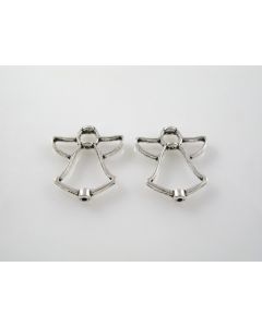 Ukrasni razdelnik Andjeo 21x17mm, rupa 1.5 mm , boja antik srebra ( MKOK-RAZ100AS )