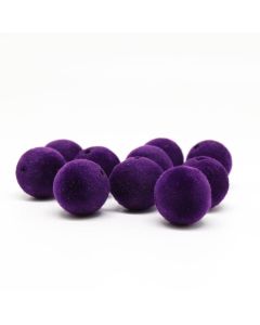 Plišane perle 16 mm, boja ljubičasta ( plis1016)
