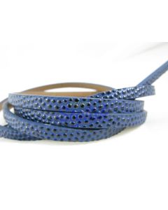 Pljosnata traka (Imitacija kože ) sa printom. Dimenzije trake 6x2mm (PTR-13)