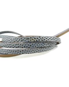 Pljosnata traka (Imitacija kože ) sa printom. Dimenzije trake 6x2mm (PTR-14)