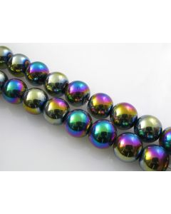 Metalik staklene perle 10 mm...25SP40-3