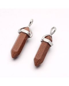 Privesci od kamena Sunčev kamen 30-37x12mm