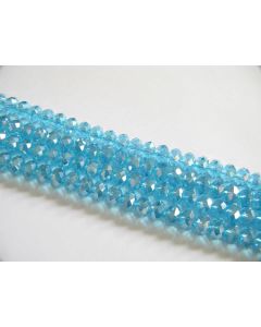 Brušeno staklo Rondele 8x6 mm ST046