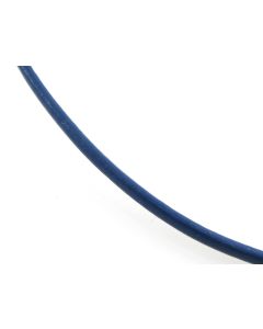 Prirodna koža 2mm- tamno plava
