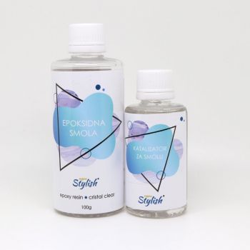 Epoxy smola- Cristal clear Set 2