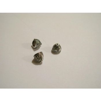 Kapice za perle 8x8mm, boja antik srebro (231p)