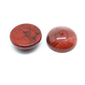 Kabašon 18 mm  Crveni Jaspis  ( 3400028 )