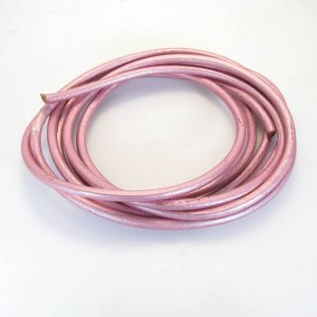 Prirodna koža 4 mm - boja metalik  pink ( 721103 )