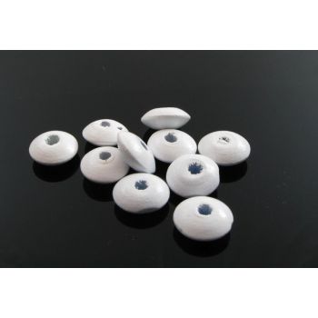 Drvene perle okrugle, Abacus. Dimenzije 12x5mm, rupa 3 mm. Idealne za dečiji nakit.  (DPAB12x5MM-B)