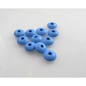 Drvene perle okrugle, Abacus. Dimenzije 12x5mm, rupa 3 mm. Idealne za dečiji nakit.  (DPAB12x5MM-P)