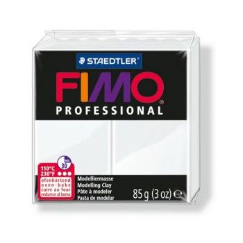 Polimerna glina FIMO Professional 0- Bela (FP8004-0)