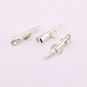 Osnova za šnale aligator 35 mm sa podlogom  12 mm- Boja Srebra  (4629807962)