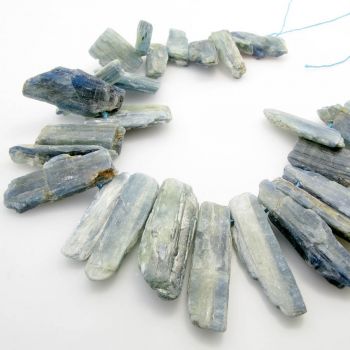 Prirodni poludragi kamen Kijanit  pločice od 25-50 x 10 x 6 mm ( KPKIJAPLOC )