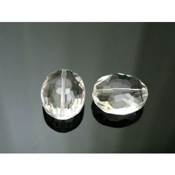Staklena brušena perla 20x16x10mm  KR9-1