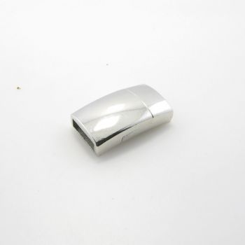 Magnetna kopča  13 x 23 mm, rupa 10x3 mm, boja inoxa    ( MAGKOP102N )