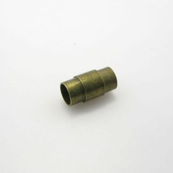 Magnetna kopča  16x6 mm, rupa 5 mm, boja Antik bronza    ( MAGKOP119AM5 )