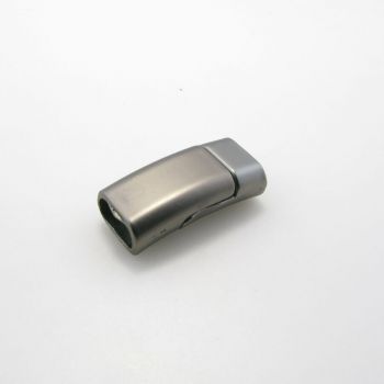 Magnetna kopča  25x12x5 mm, rupa 10x3 mm, boja mat Hematit crna    ( MAGKOP120HC3 )