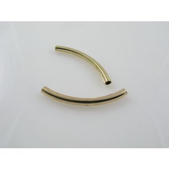 Mesing Cevčice za nakit  45x4mm- boja zlata (MKOK-CEV45x4-ZL)