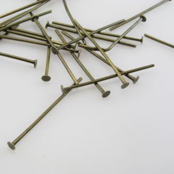 Iglice/pinovi  25mm- boja antik bronza (MKOK-IG25-AM)