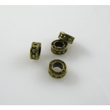 Metalna perla u boji anrtik bronze  ( MKOK-R103AM ) 