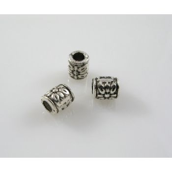 Metalna perla u boji anrtik srebra  ( MKOK-R105AS ) 