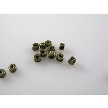 Metalna perla u boji anrtik bronze  ( MKOK-R111AM ) 