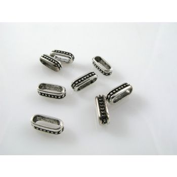 Metalna perla u boji anrtik srebra  ( MKOK-R118AS ) 