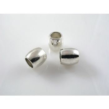 Metalna perla u boji anrtik srebra  ( MKOK-R120AS ) 