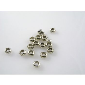 Metalna perla u boji anrtik srebra  ( MKOK-R122AS ) 