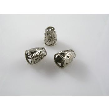 Metalna perla u boji anrtik srebra  ( MKOK-R127AS ) 