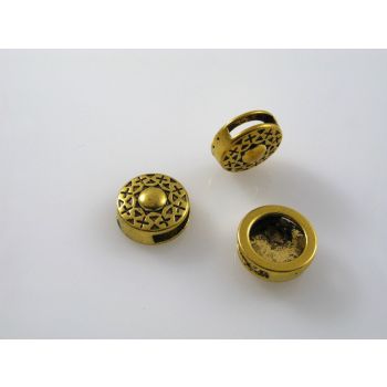 Metalna perla u boji anrtik gold  ( MKOK-R134AG ) 