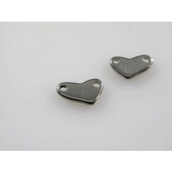 Konektor srce,  304 nerdjajućeg čelika, 13x6 mm  ( NČ-KON1012N)