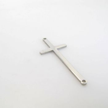 Konektor  krstic od  304 nerdjajućeg čelika- poliran 35 x 14 mm  ( NČKON122 )