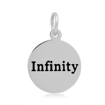 Privezak Infinity od  nerdjajućeg čelika 316 , 19x16x1.5 mm  ( NČPRIV107N )