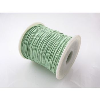 Pamučni voskirani kanap 1mm- boja mint zelena (PAM-VK-K20)