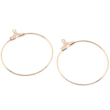 Alka za  Minđuše 33x30 mm - boja zlata (  10010312 )