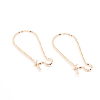 Italijanska udica za  Minđuše 40x15 mm - boja zlata (  10010320 )