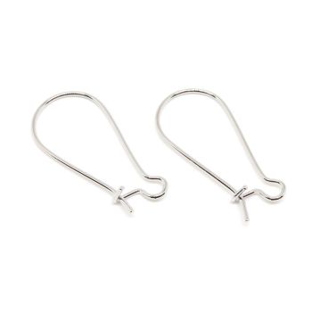 Italijanska udica za  Minđuše 40x15 mm - boja inoxa (  10010321 )